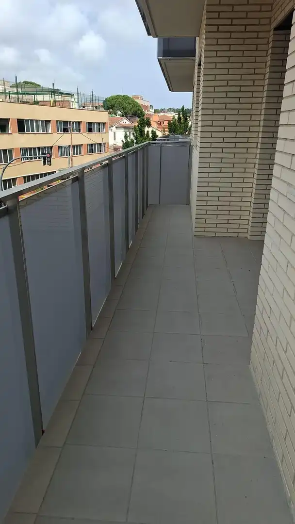 Terrasse von Wohnung zur Miete in Santa Coloma de Gramenet mit Klimaanlage, Heizung und Parkett