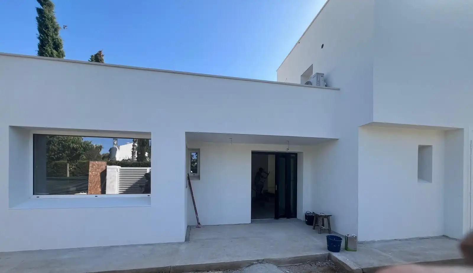 Vista exterior de Casa adosada en venta en Sant Pere de Ribes con Aire acondicionado, Calefacción y Jardín privado