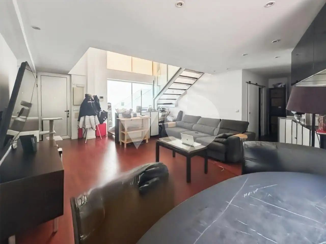 Sala de estar de Dúplex en venta en Madrid con Aire acondicionado