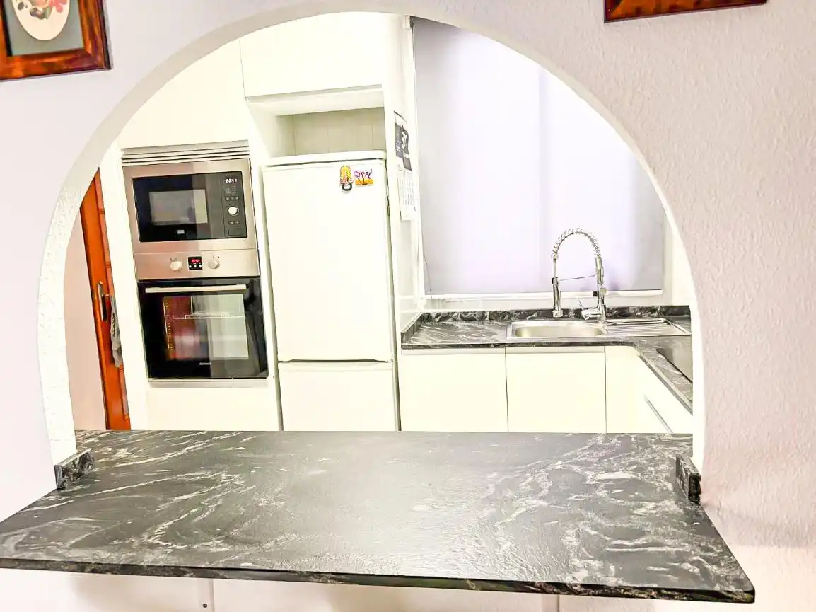 Kitchen of Flat for sale in Garrucha  with Air Conditioner
