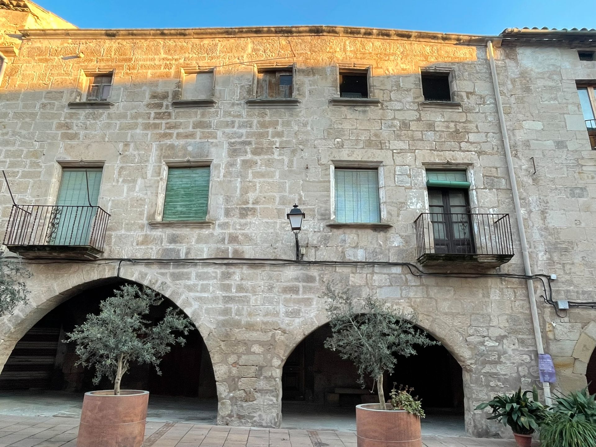 Exterior view of House or chalet for sale in Arbeca  with Terrace, Furnished and Balcony