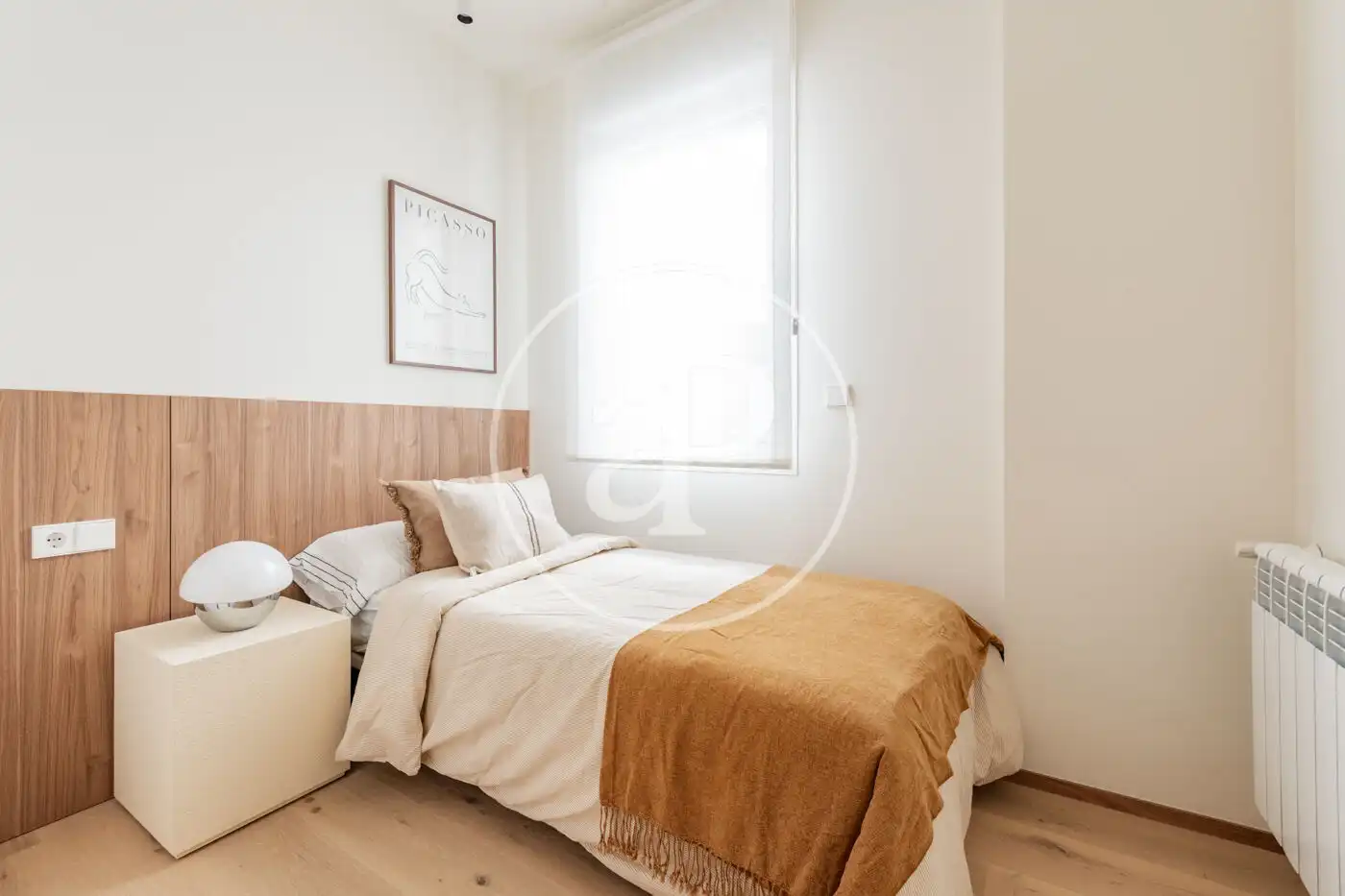 Bedroom of Flat for sale in Madrid  with Air Conditioner and Heating