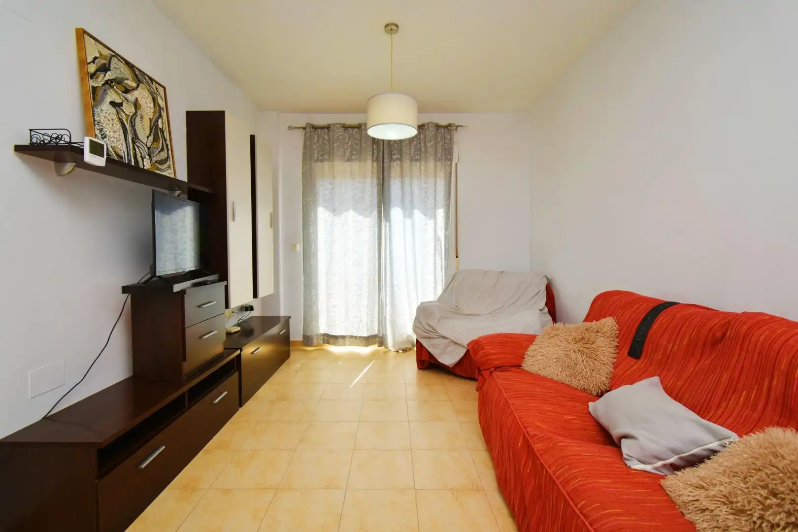Living room of Flat for sale in El Ejido  with Furnished and Balcony