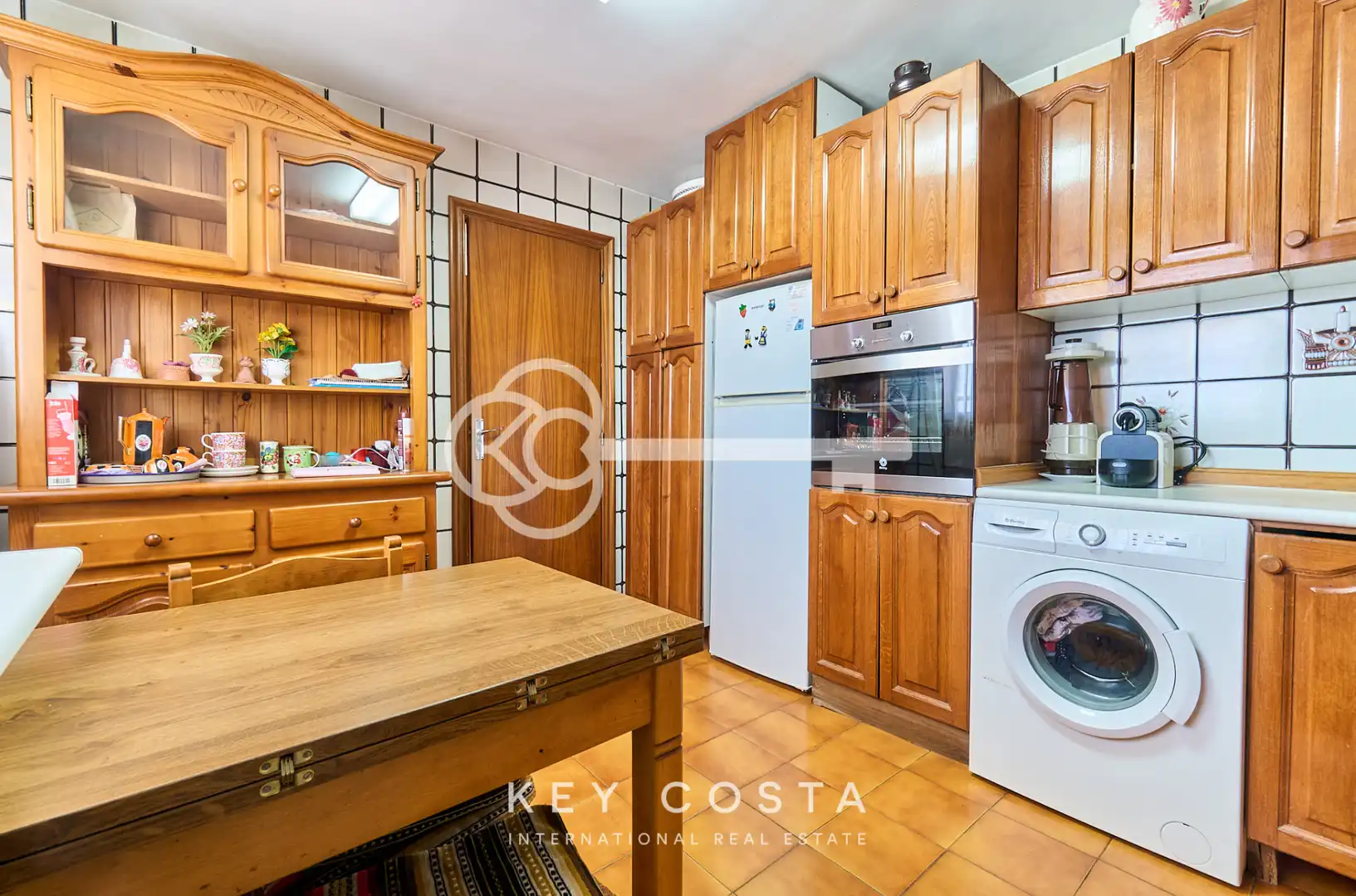 Kitchen of Flat for sale in Alicante / Alacant  with Air Conditioner, Terrace and Furnished