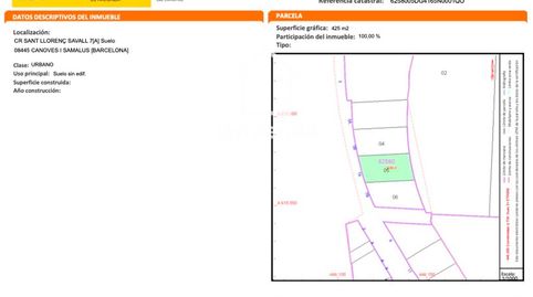 Parcela en Venta en Cànoves i Samalús, imagen 2