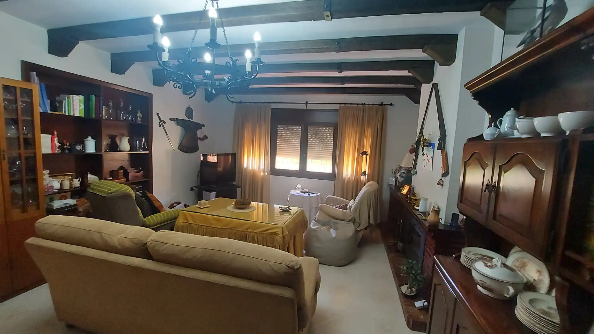 Sala d'estar de Casa o xalet en venda en Vélez-Málaga amb Piscina