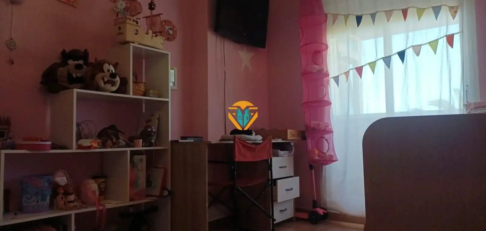 Schlafzimmer von Einfamilien-Reihenhaus zum Verkauf in Finestrat mit Klimaanlage, Privatgarten und Terrasse