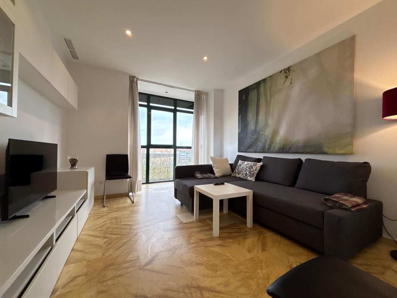 Living room of Flat to rent in  Madrid Capital