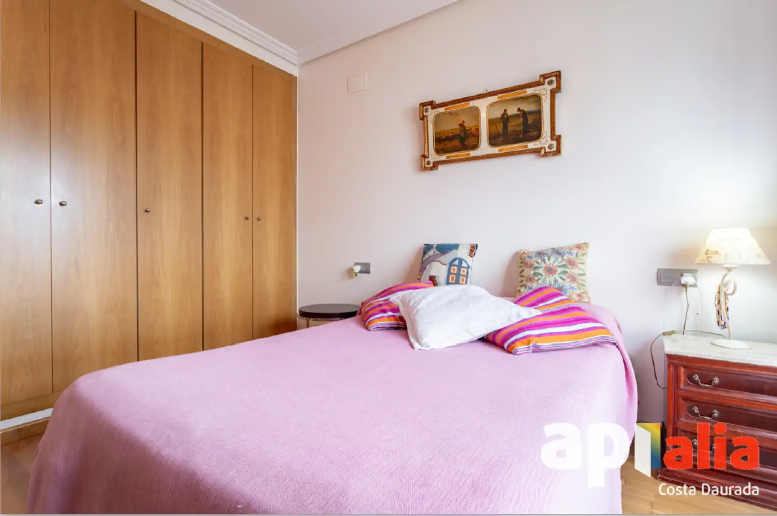 Bedroom of Flat for sale in Cambrils  with Heating, Parquet flooring and Swimming Pool