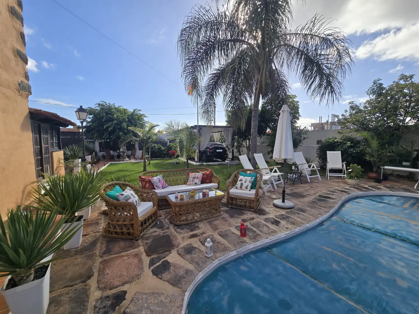 Jardí de Casa o xalet en venda en Arona amb Aire condicionat, Jardí privat i Parquet