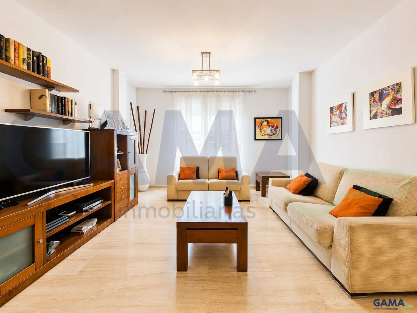 Sala de estar de Piso en venta en Algemesí con Aire acondicionado y Amueblado