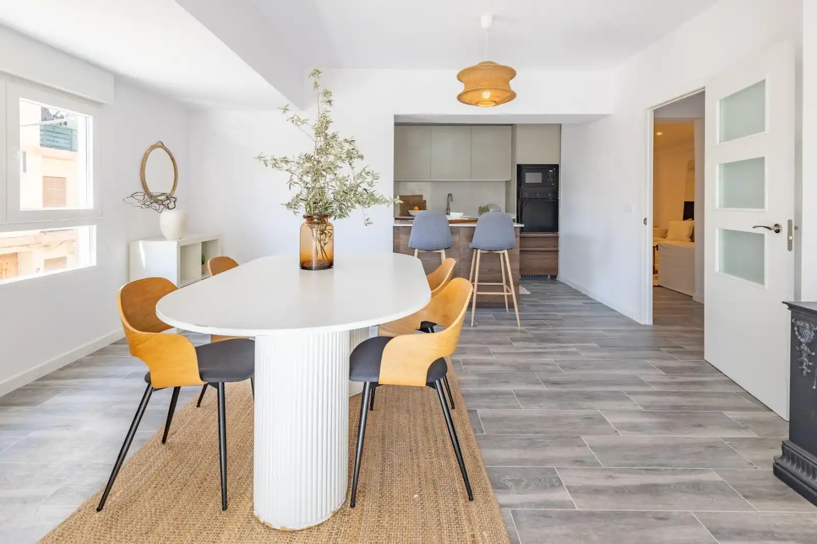 Dining room of Flat for sale in Benifaió  with Parquet flooring and Balcony