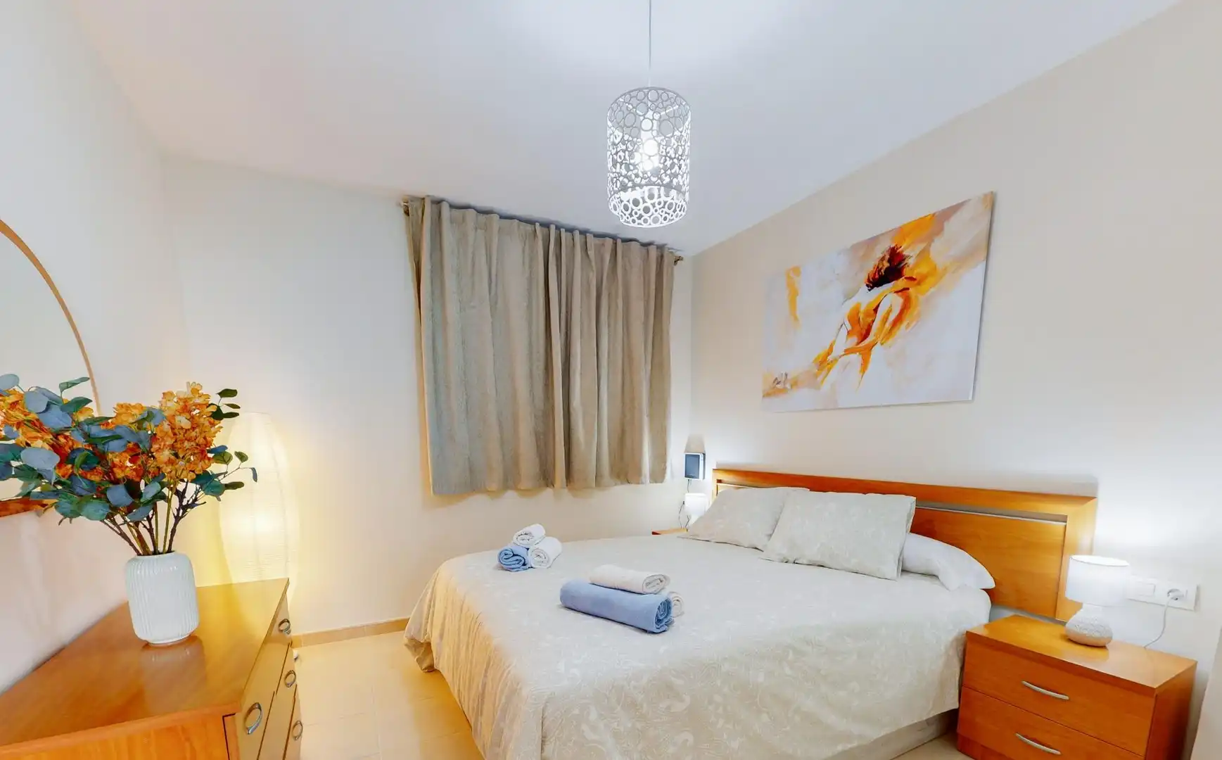 Habitación de Piso de alquiler en Benalmádena con Aire acondicionado, Calefacción y Jardín privado