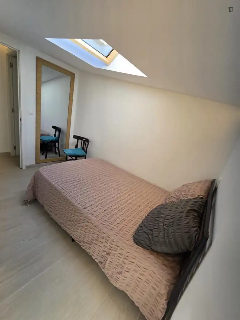Schlafzimmer von Haus oder Chalet zur Miete in Madrid mit Klimaanlage, Möbliert und Waschmaschine