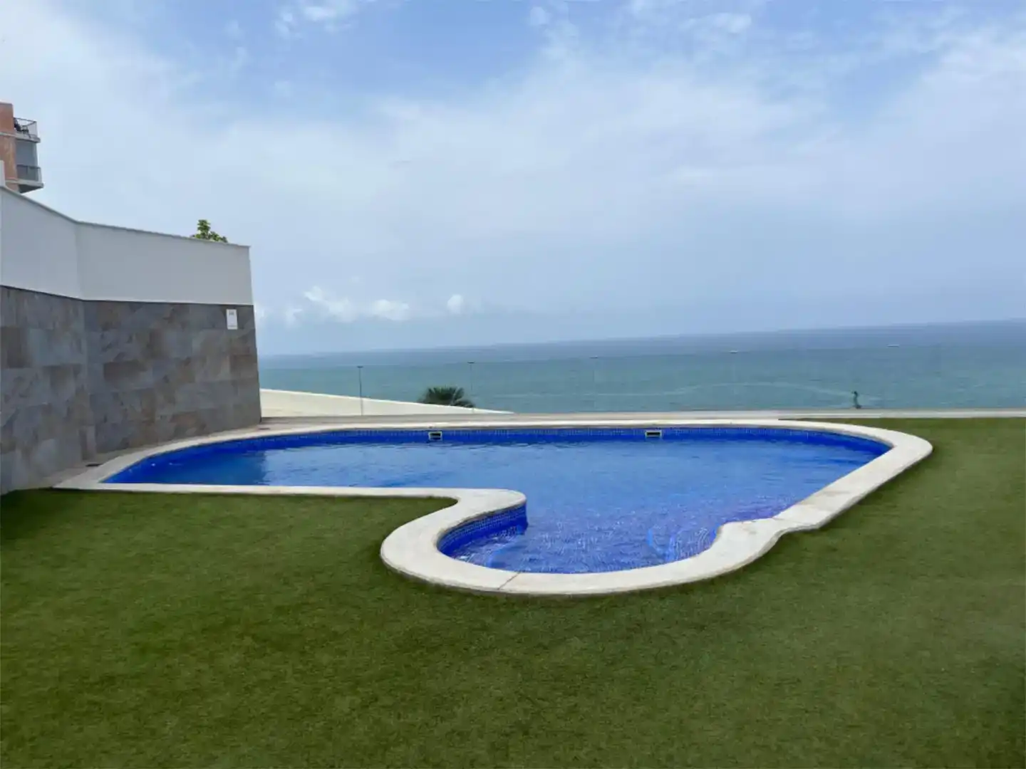 Piscina de Casa adosada de lloguer en Cullera amb Aire condicionat, Piscina i Balcó