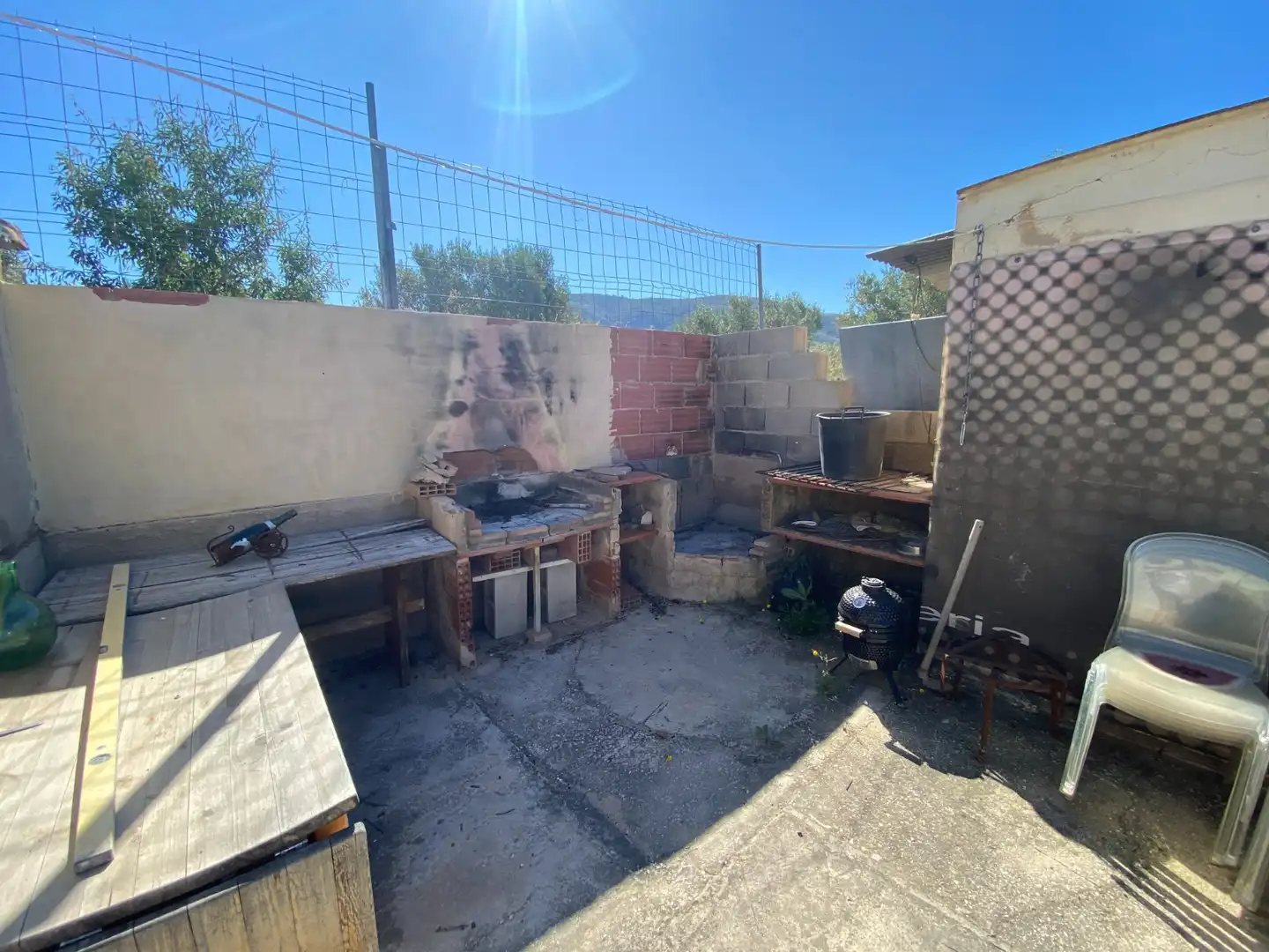 Jardín de Casa o chalet en venta en Sax con Aire acondicionado, Parquet y Horno