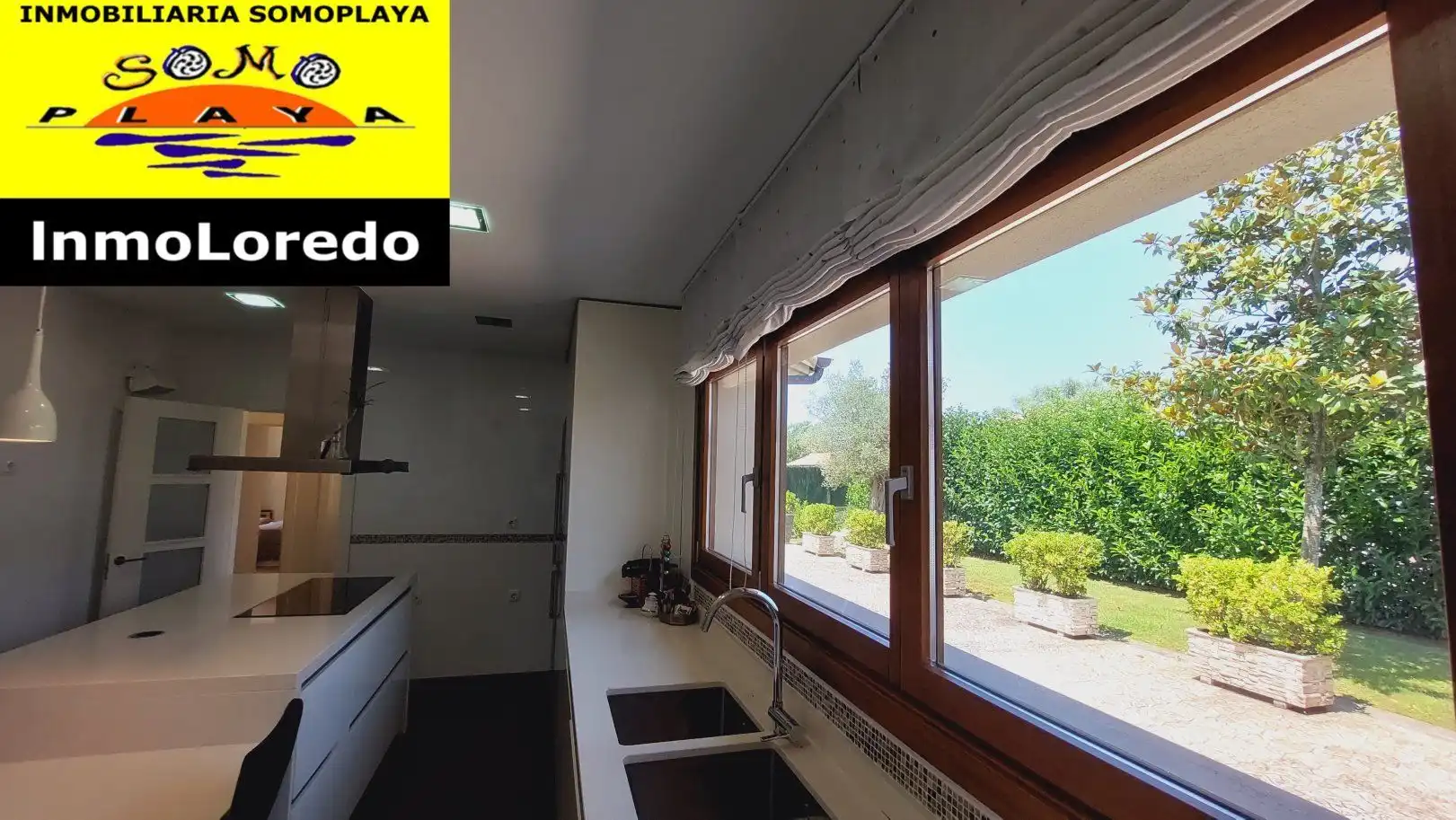 Cuina de Casa o xalet en venda en Ribamontán al Mar amb Calefacció, Jardí privat i Terrassa