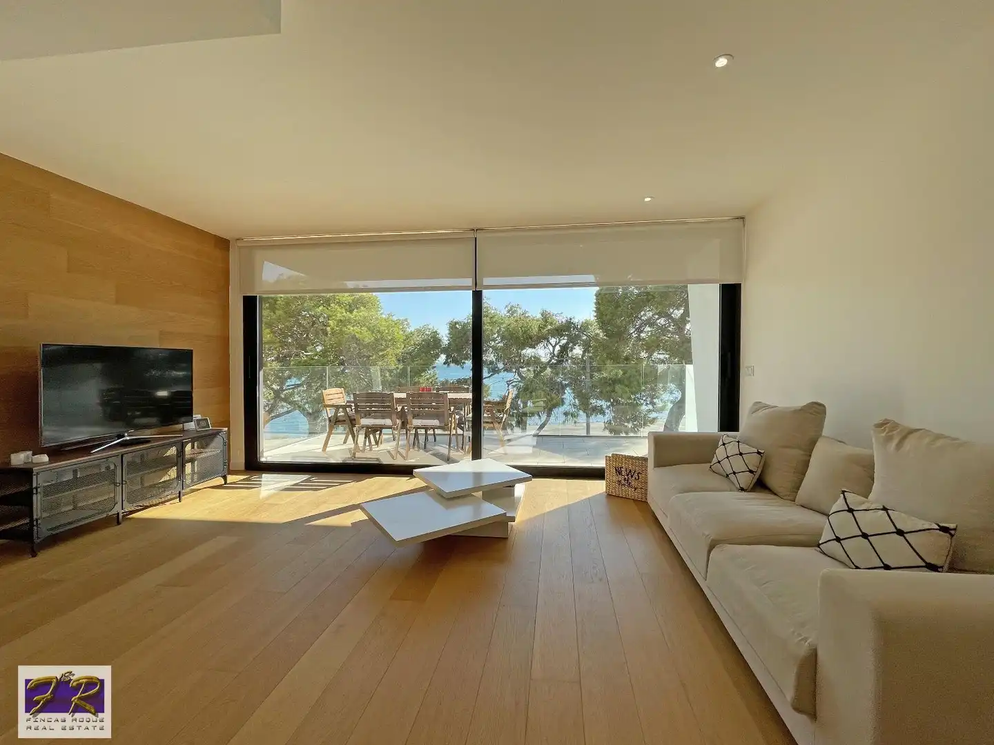 Sala d'estar de Pis en venda en Alcúdia amb Aire condicionat, Parquet i Terrassa