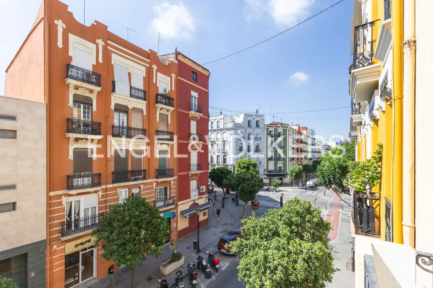Vista exterior de Pis de lloguer en Valencia amb Aire condicionat, Calefacció i Moblat