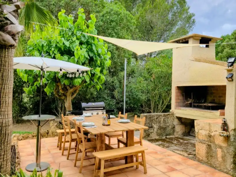Terrassa de Casa o xalet de lloguer en Sa Pobla amb Calefacció, Jardí privat i Terrassa