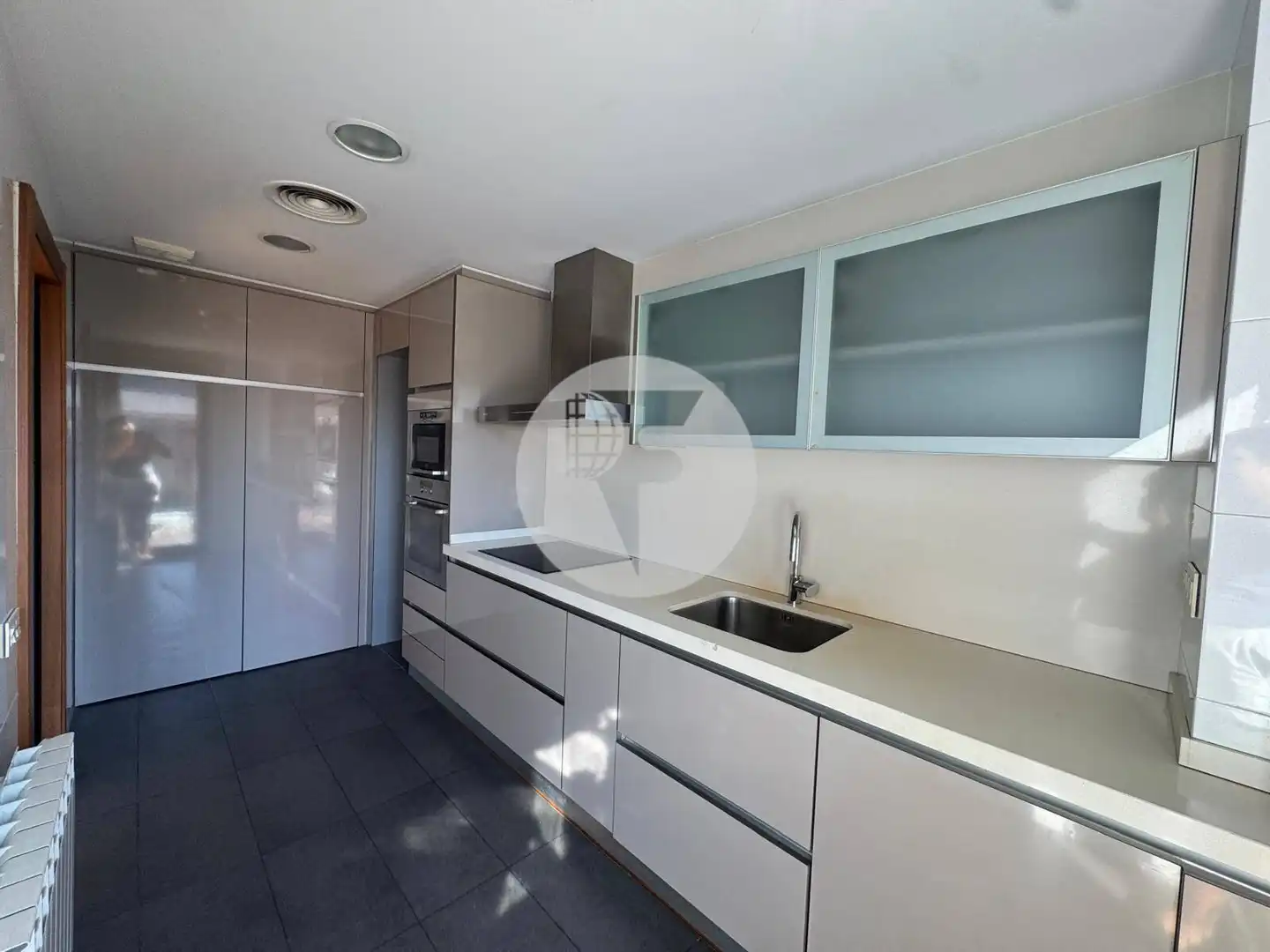 Kitchen of Flat for rent in Terrassa  with Air Conditioner, Heating and Balcony