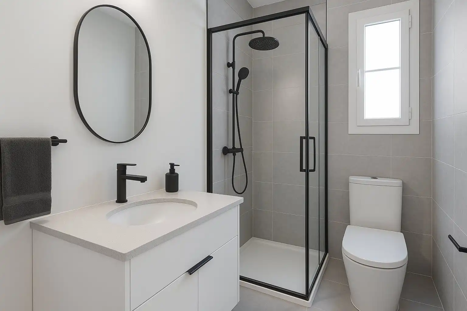 Bathroom of Houses for sale in Pilar de la Horadada  with Storage room, Furnished and Washing machine