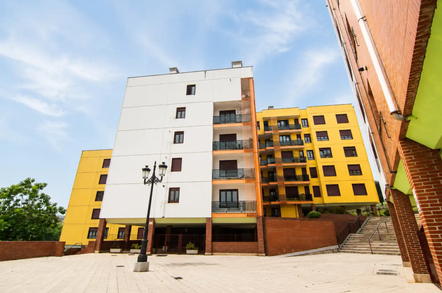 Exterior view of Flat for sale in Oviedo   with Heating, Parquet flooring and Terrace