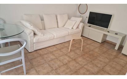 Sala d'estar de Apartament en venda en Mazarrón amb Aire condicionat, Jardí privat i Terrassa