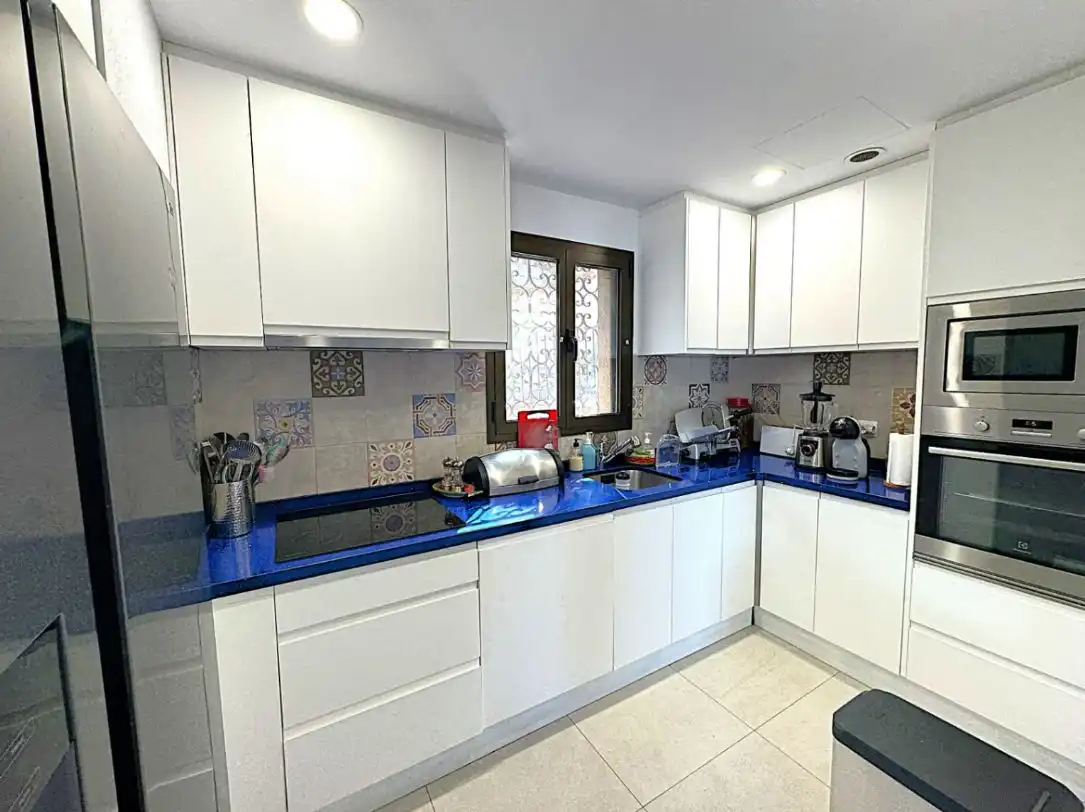Kitchen of Houses for sale in Calpe / Calp  with Air Conditioner, Heating and Private garden
