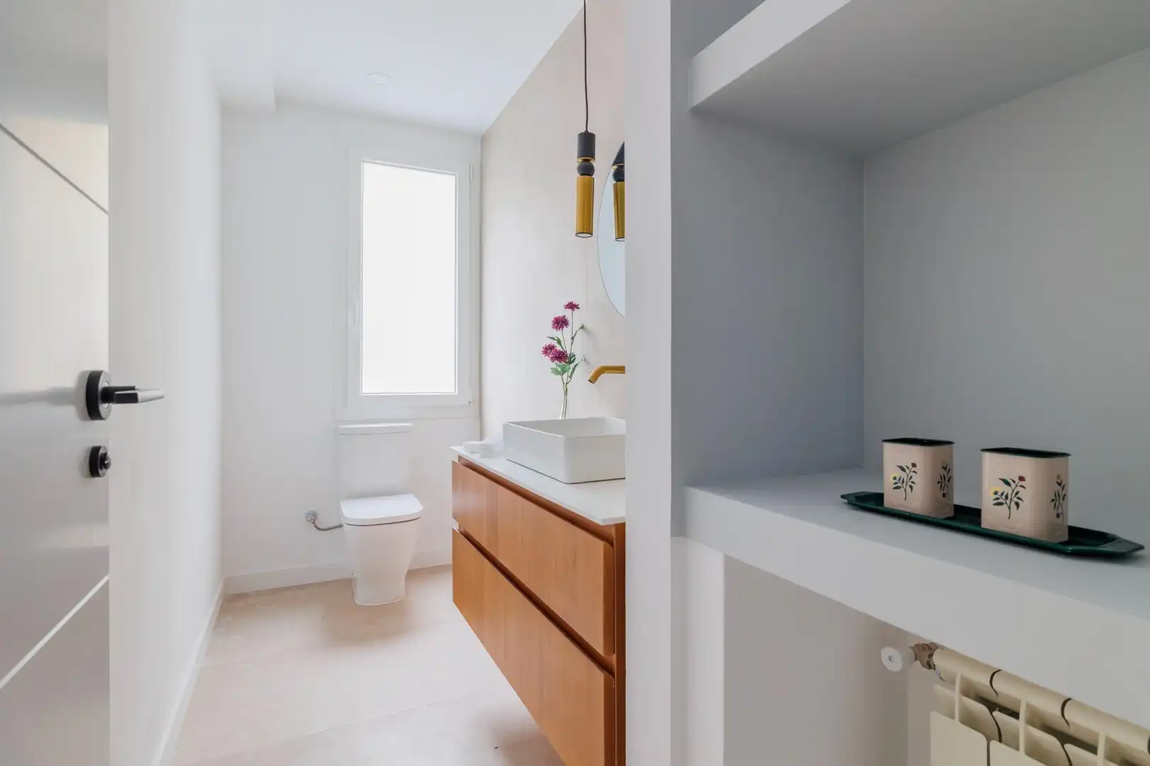 Bany de Apartament en venda en Madrid amb Jardí privat i Terrassa