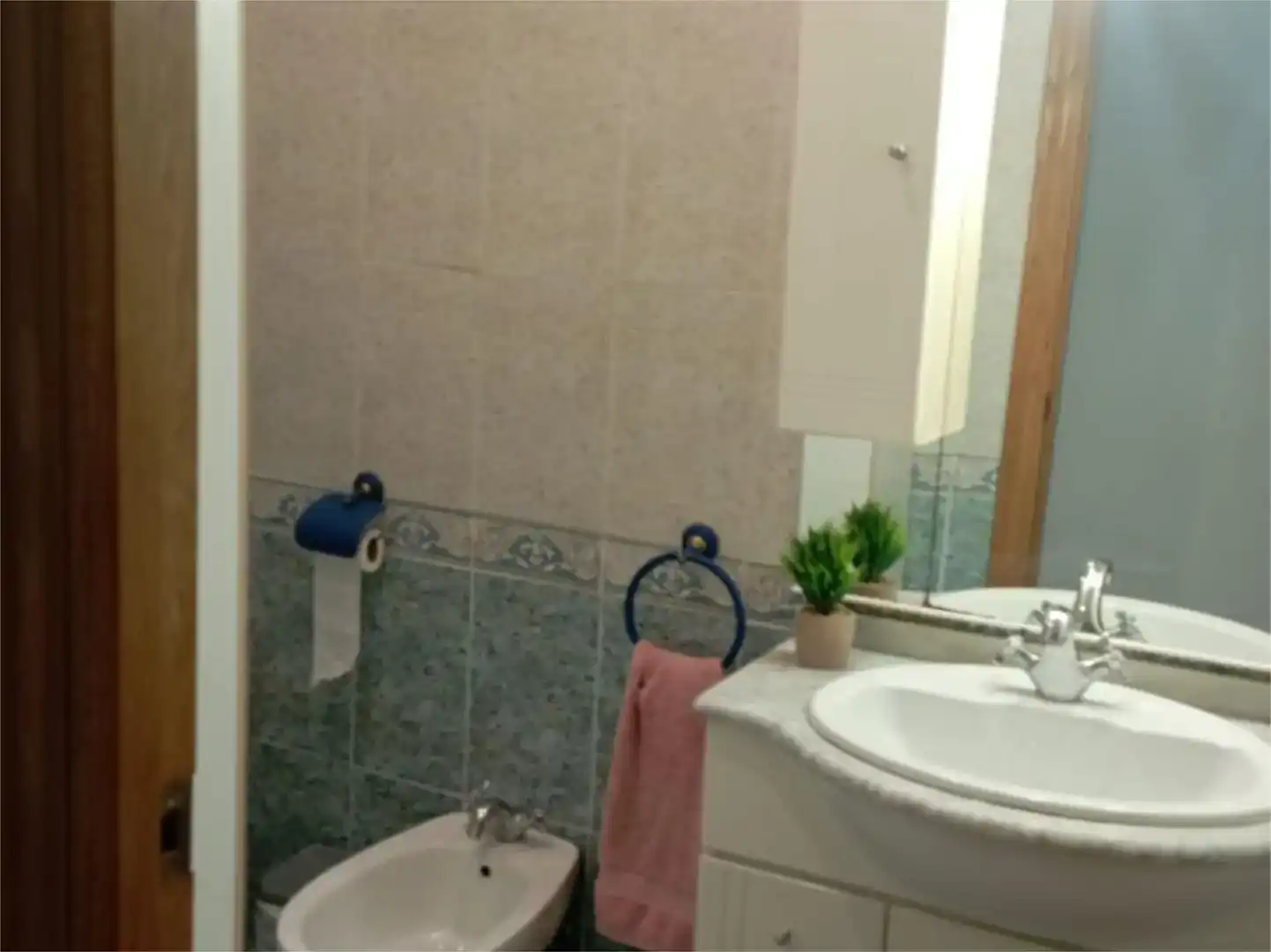 Bathroom of Flat for rent in Riba-roja de Túria  with Air Conditioner and Balcony