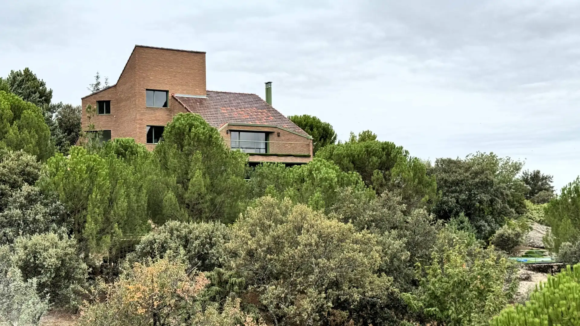 Vista exterior de Casa o xalet en venda en Collado Villalba amb Calefacció, Jardí privat i Terrassa