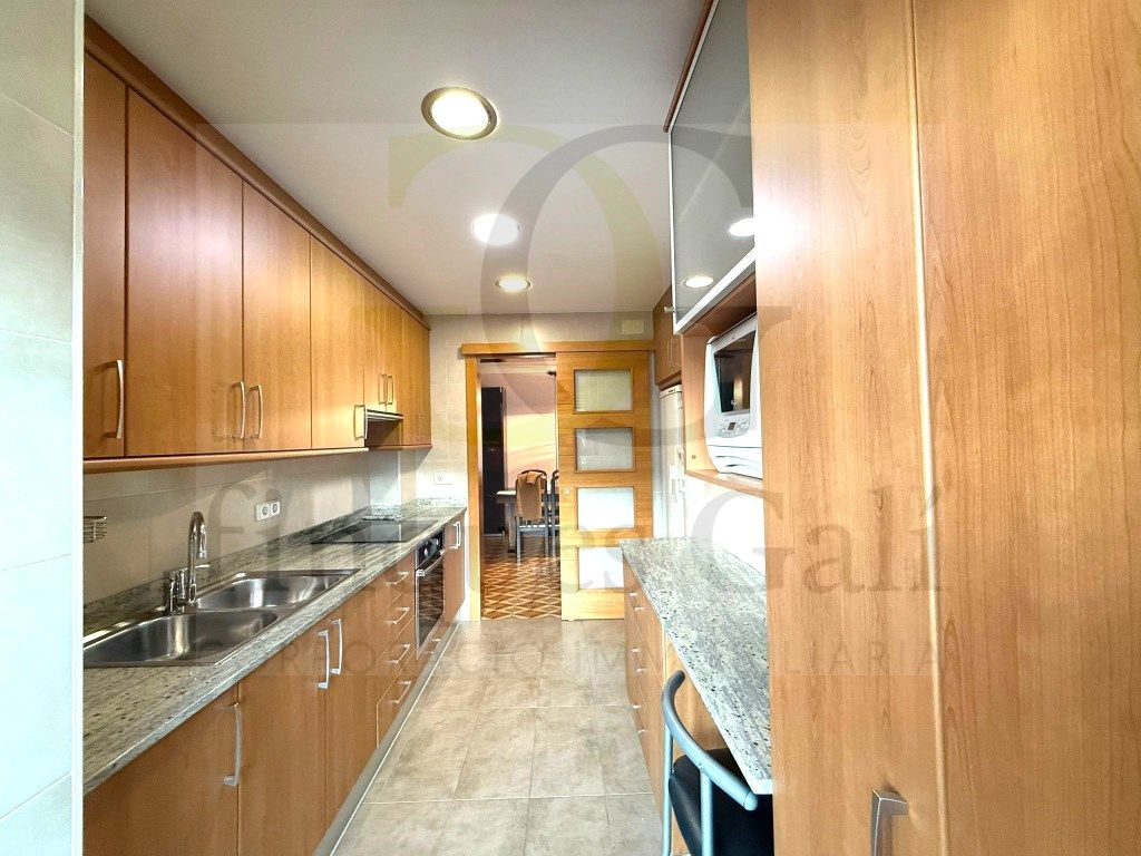 Kitchen of Flat for rent in Sant Mateu de Bages  with Furnished, Oven and Balcony