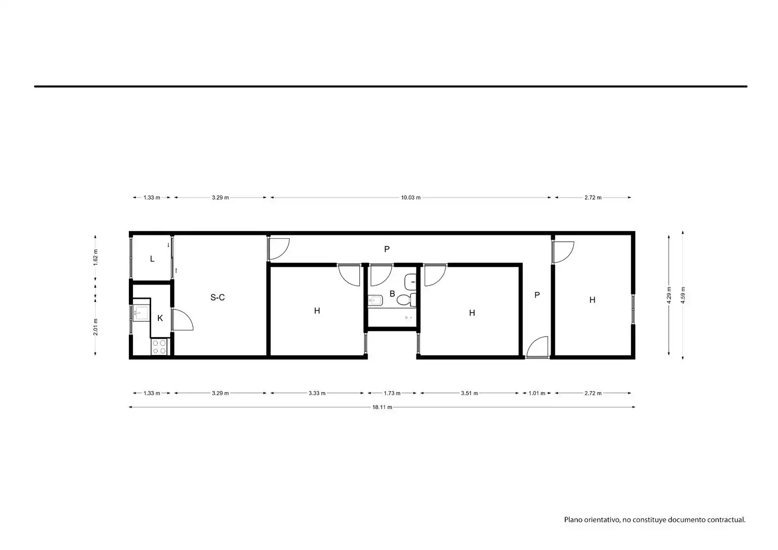 Flat for sale in Franc Comtat, imagen 26