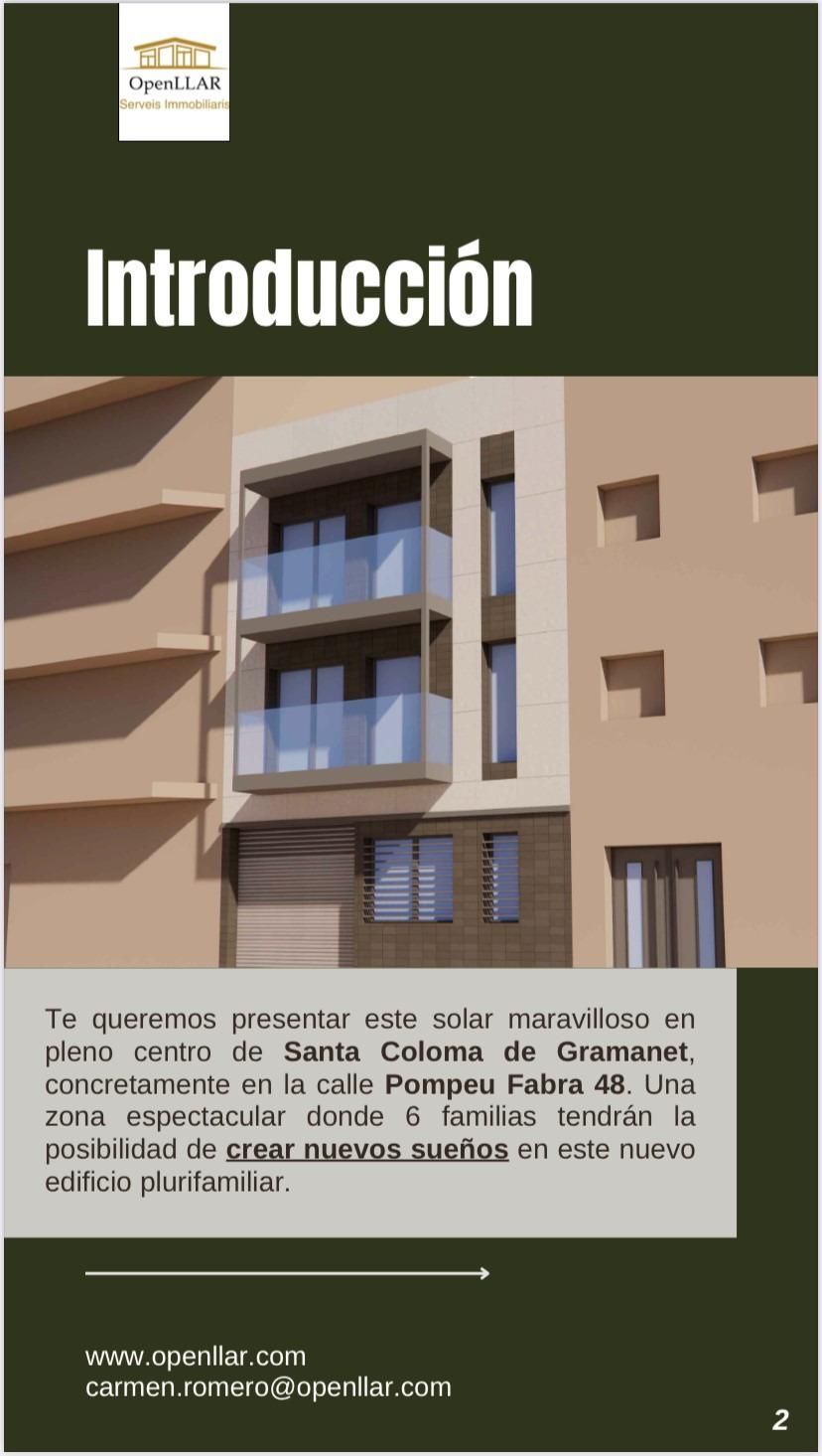 Exterior view of Residential for sale in Santa Coloma de Gramenet
