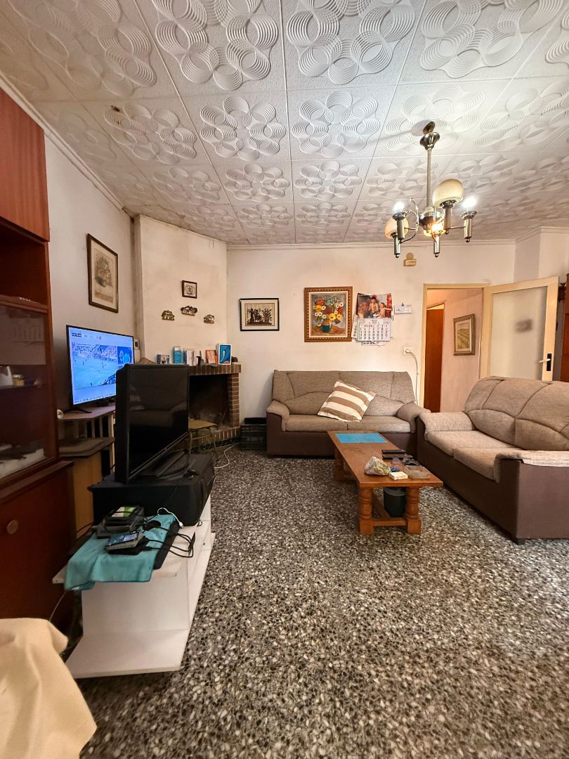Living room of Single-family semi-detached for sale in Monforte del Cid  with Furnished