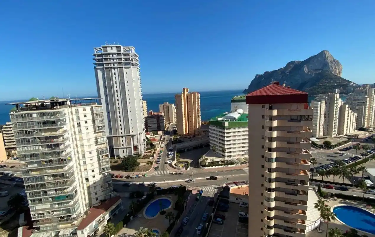 Exterior view of Apartments for sale in Calpe / Calp  with Air Conditioner, Heating and Terrace