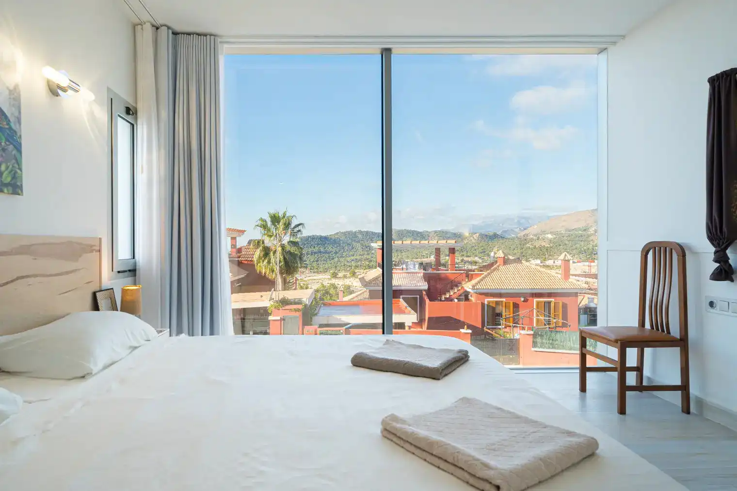 Habitación de Casa o chalet en venta en Finestrat con Aire acondicionado, Calefacción y Jardín privado