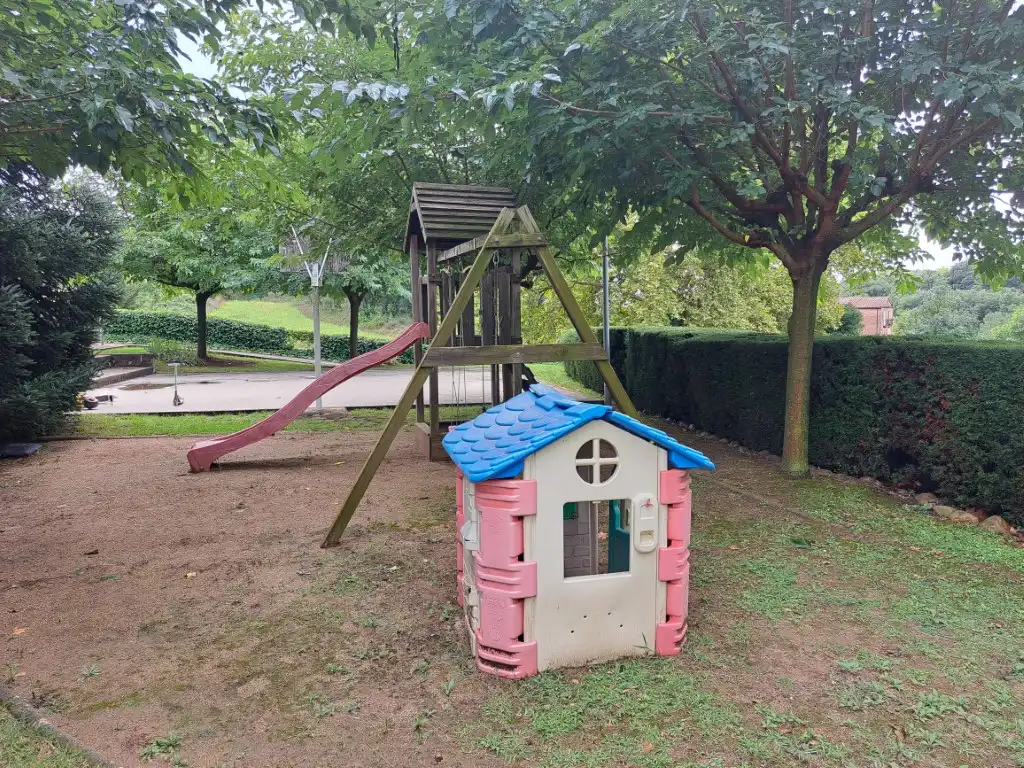 Garten von Maisonette zum Verkauf in Berga mit Heizung, Parkett und Abstellraum