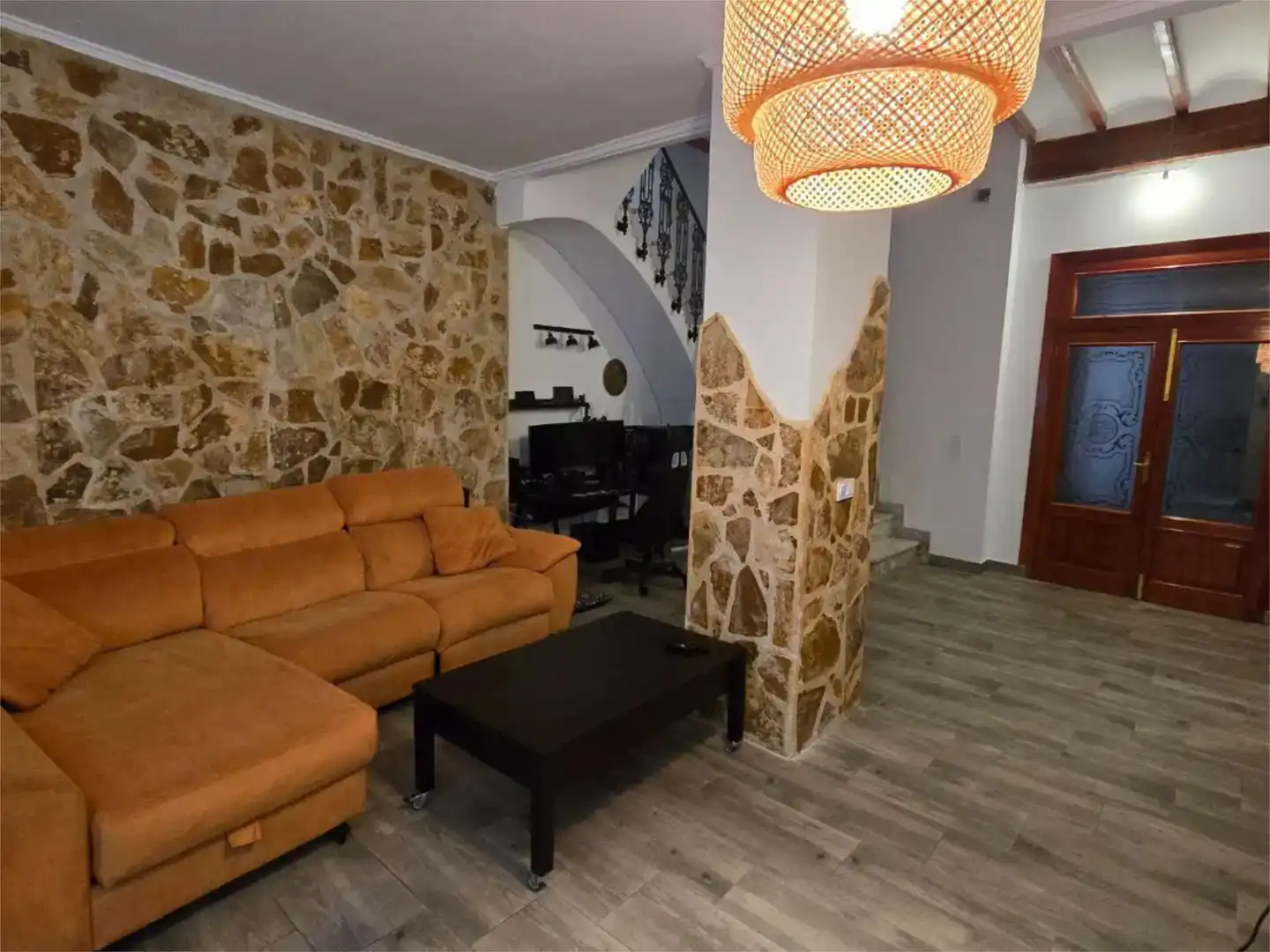 Sala d'estar de Pis en venda en Rafelcofer amb Aire condicionat i Balcó