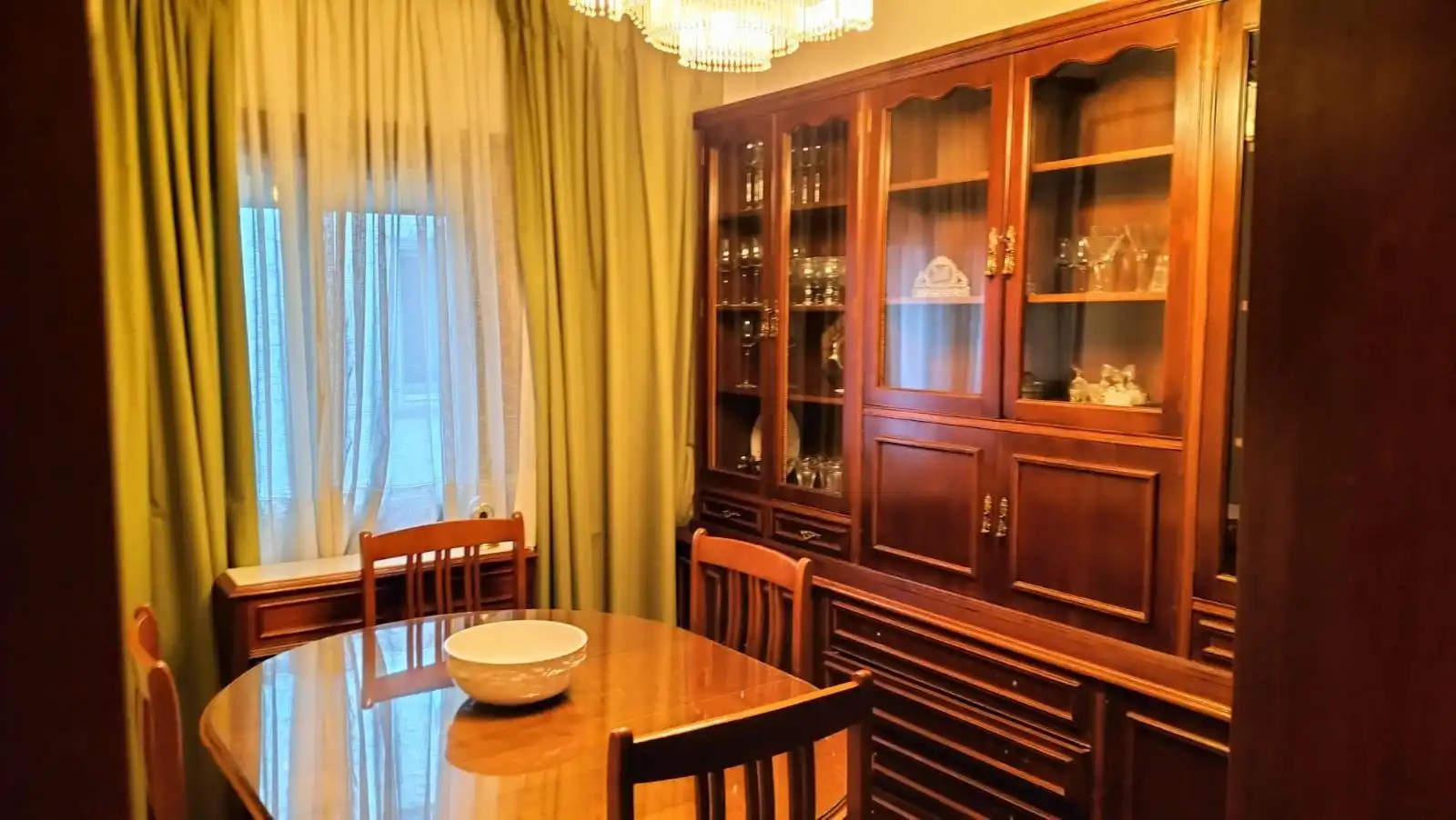 Esszimmer von Wohnung zum Verkauf in Palencia mit Heizung, Terrasse und Möbliert