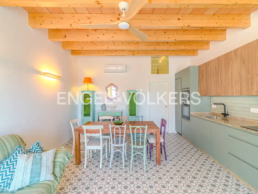 Comedor de Dúplex de alquiler en Alicante / Alacant con Aire acondicionado, Calefacción y Terraza