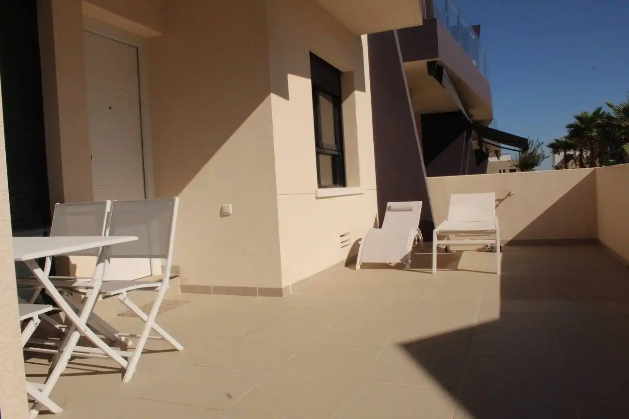 Terraza de Apartamento de alquiler en Pilar de la Horadada