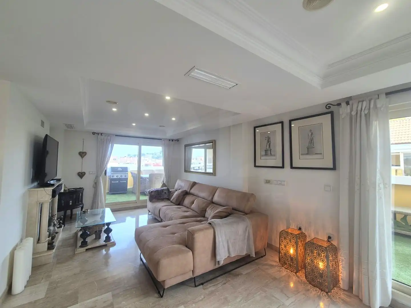 Living room of Flat for rent in Saladar