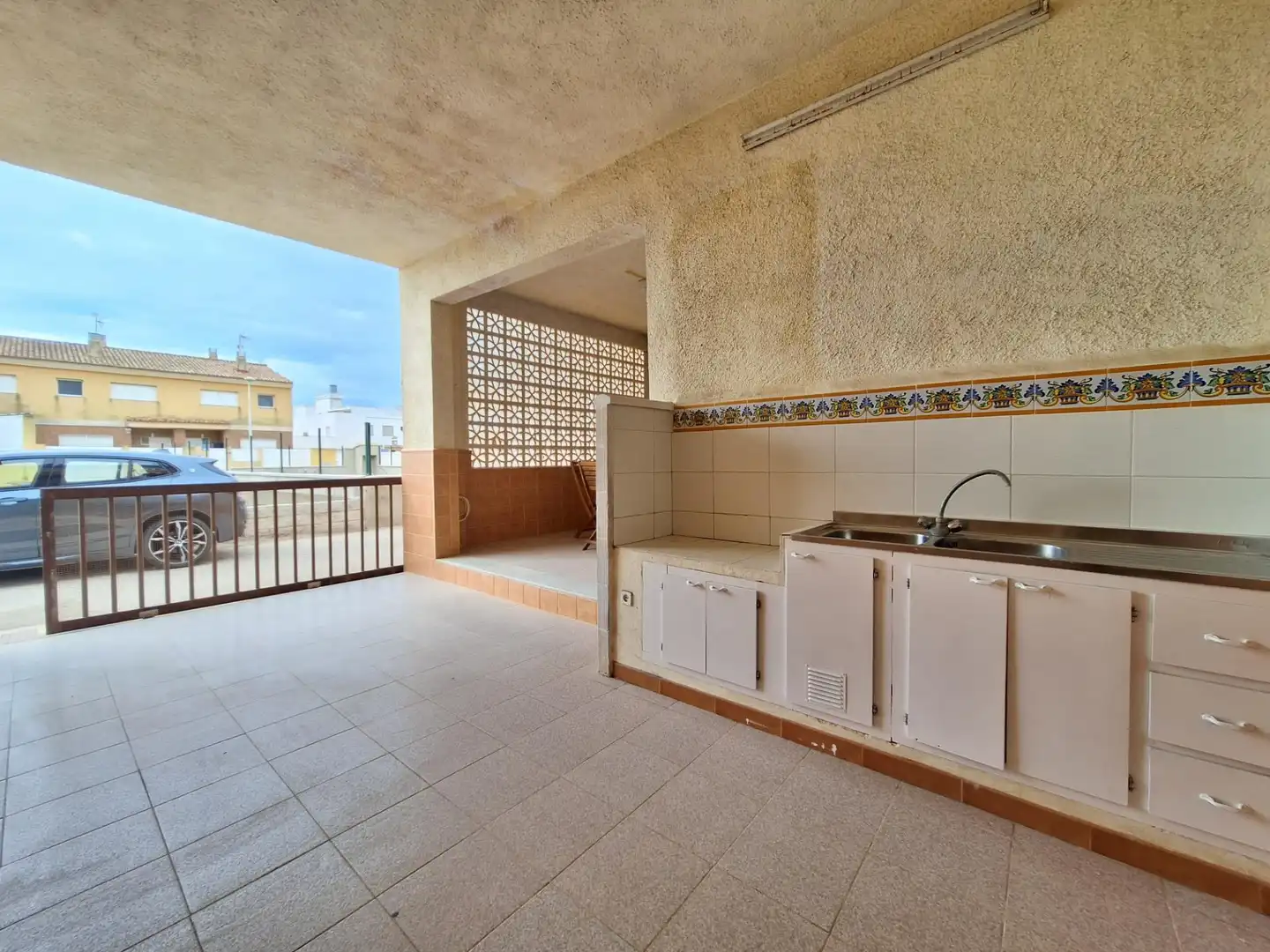 Cocina de Casa adosada en venta en Cullera con Terraza