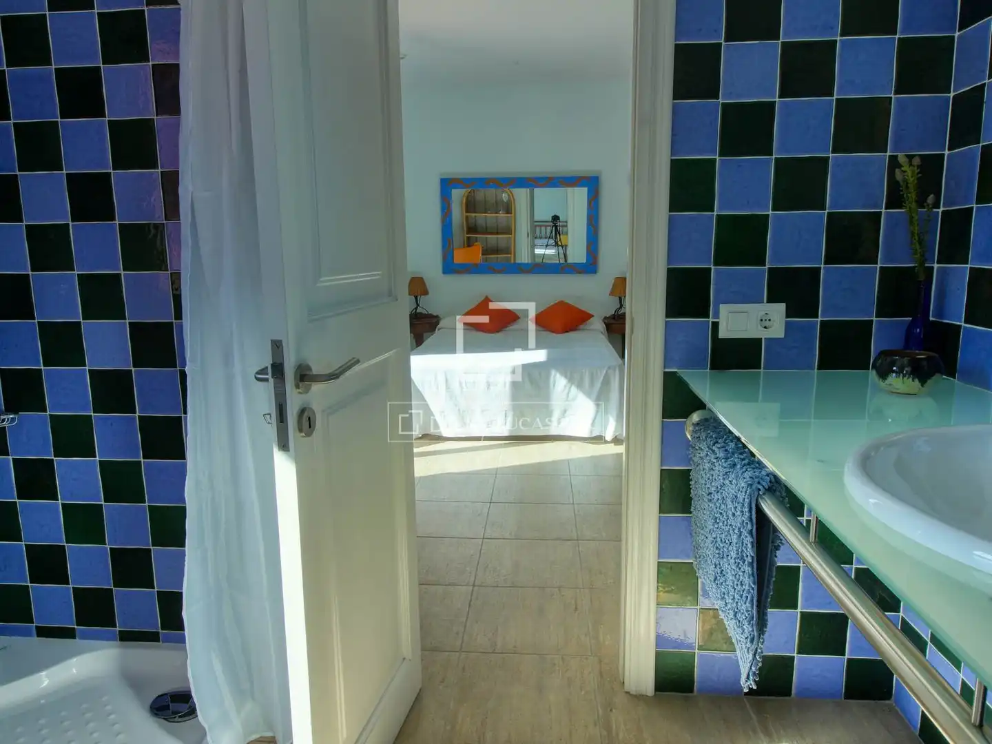 Bedroom of Country homes for rent in Andratx  with Air Conditioner, Heating and Private garden