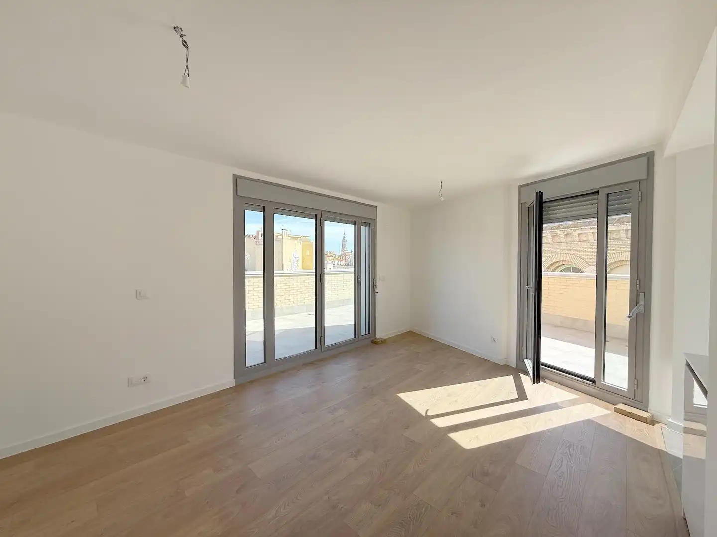 Sala de estar de Ático en venta en Zaragoza con Calefacción, Terraza y Trastero