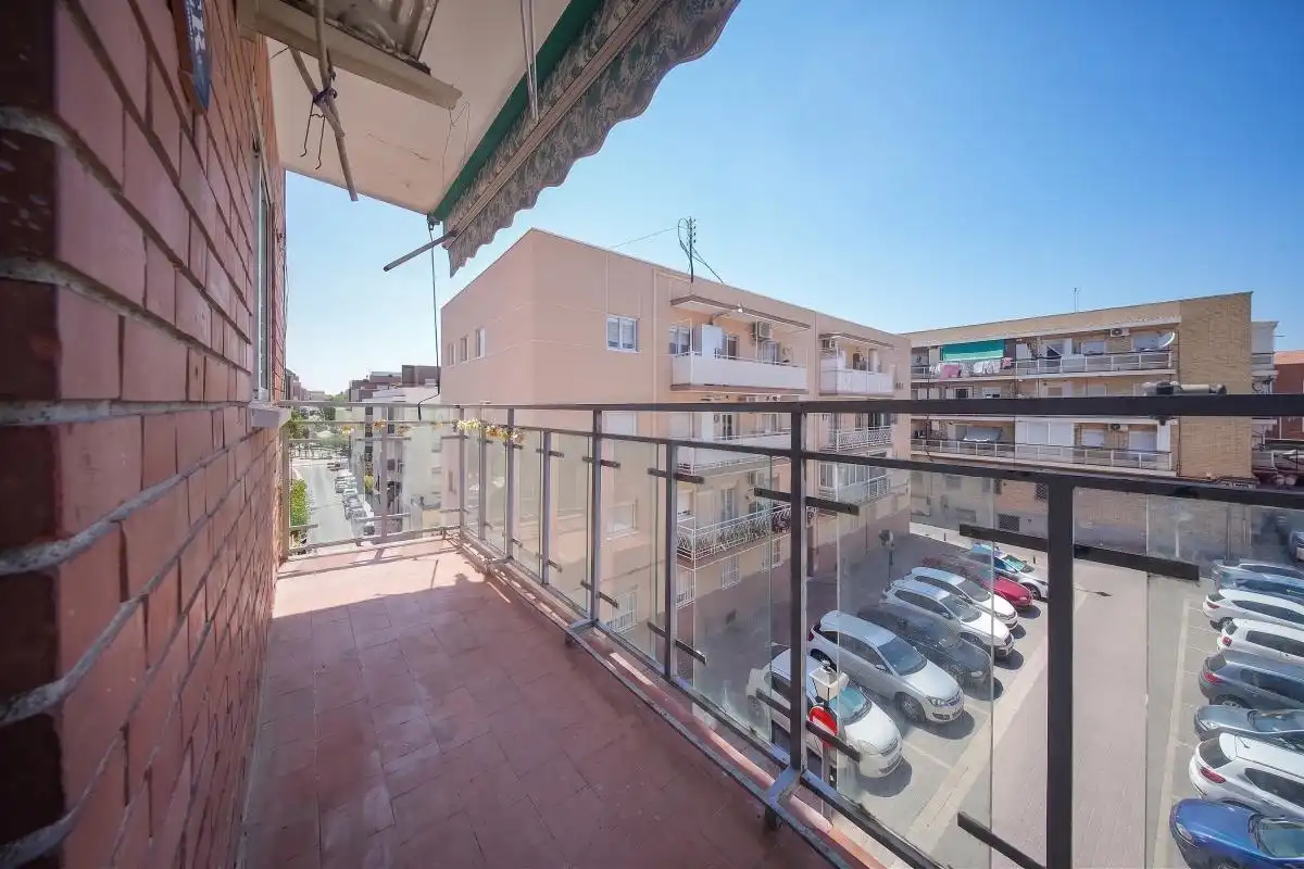 Balcony of Flat for sale in Madrid  with Air Conditioner, Heating and Terrace