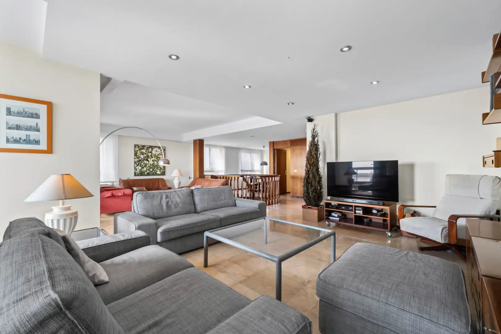 Living room of Flat for sale in Alicante / Alacant  with Air Conditioner, Heating and Terrace