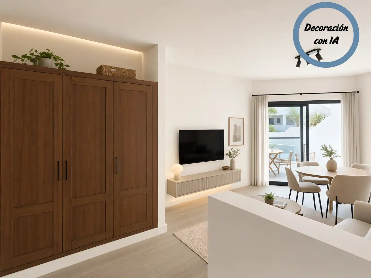 Sala d'estar de Apartament en venda en Tuineje amb Terrassa, Moblat i Piscina comunitària